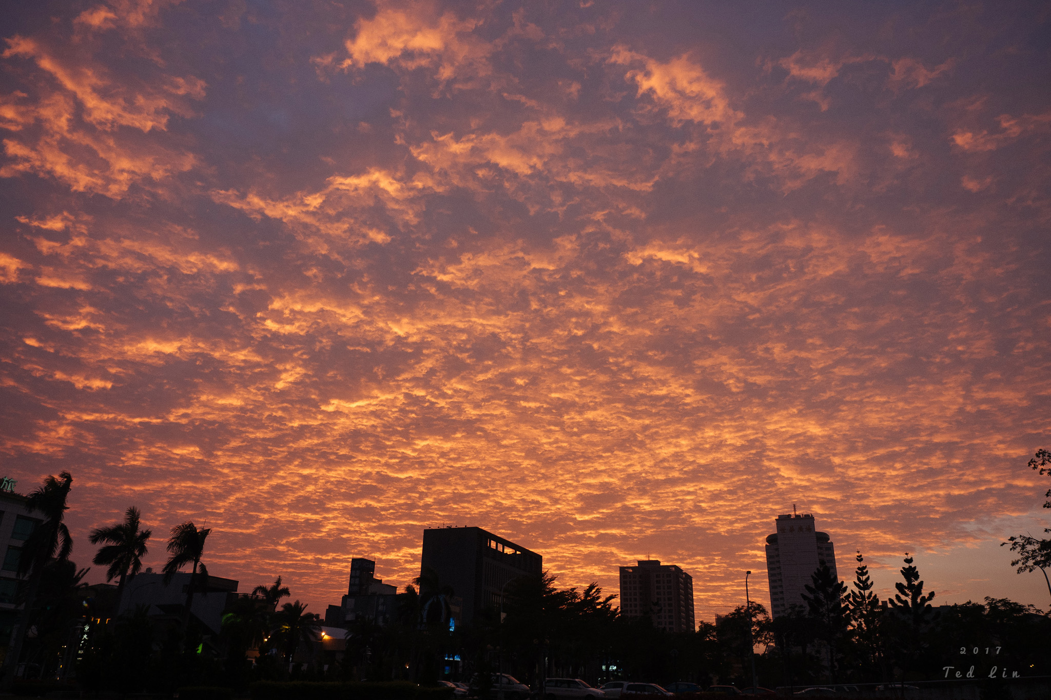 清淡口味。台南火燒雲