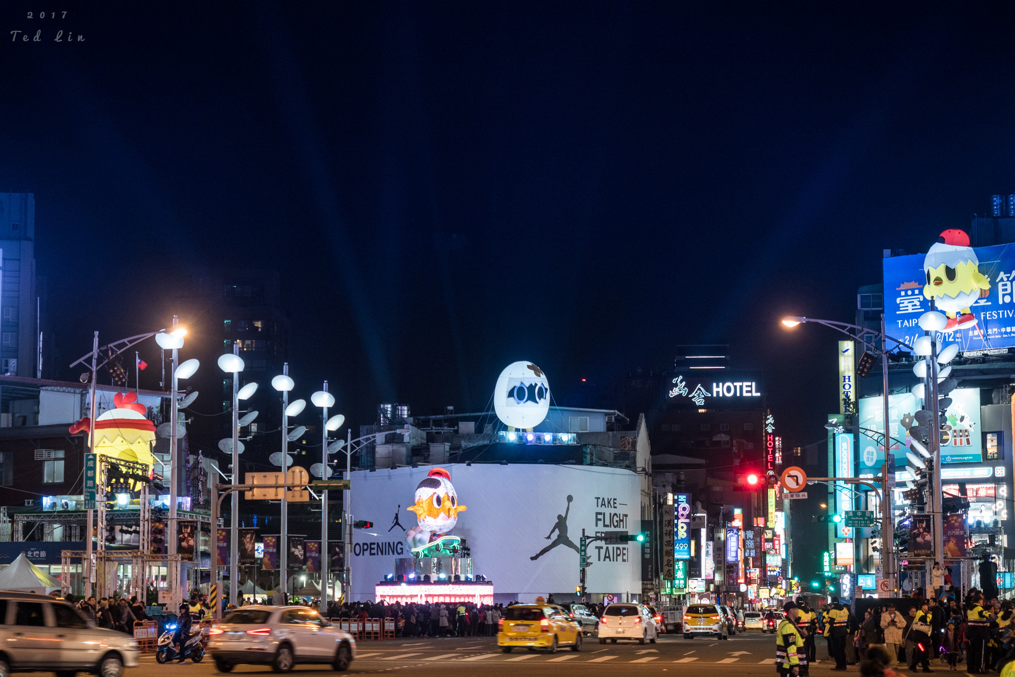 主角是燈還是人。元宵燈節 （2017 台北燈會、台南普濟殿、台南神農街）