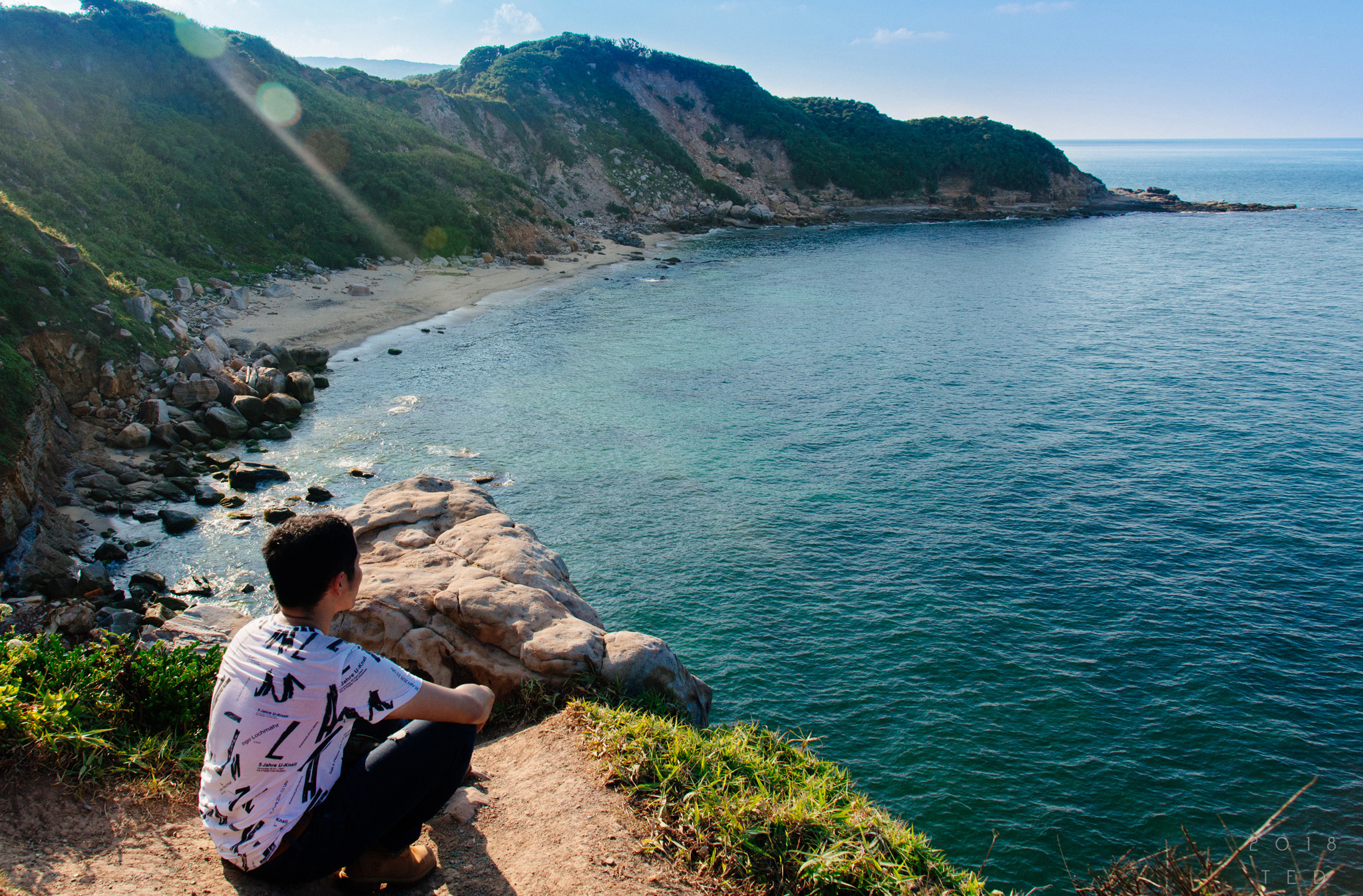 快閃金山。水尾漁港神秘海岸